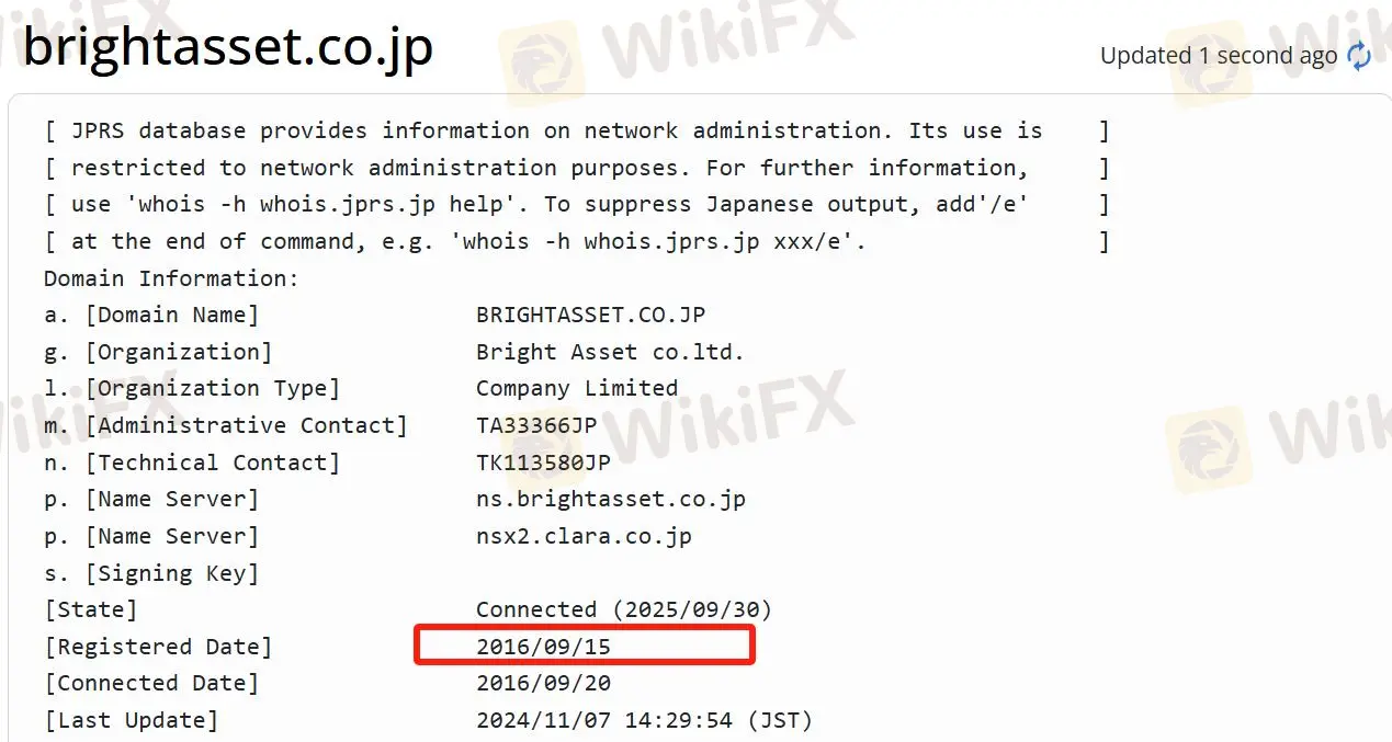 Легитимность Bright Asset