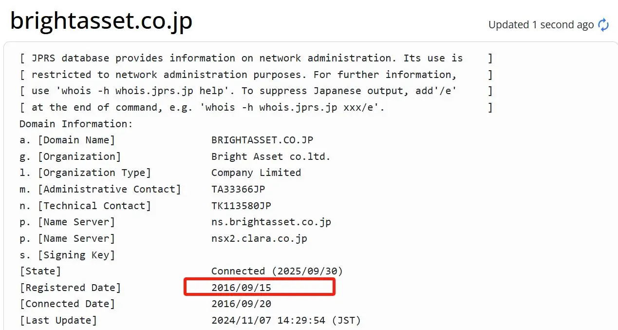 Bright Asset의 신뢰성 Bright Asset의 신뢰성