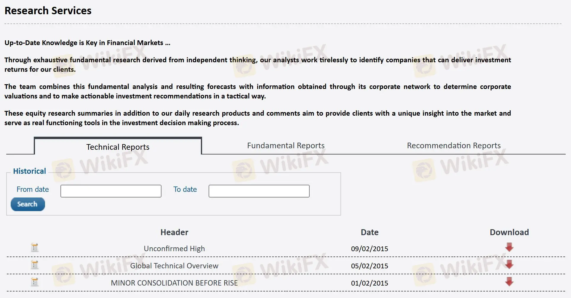Mga Serbisyo Mga Serbisyo