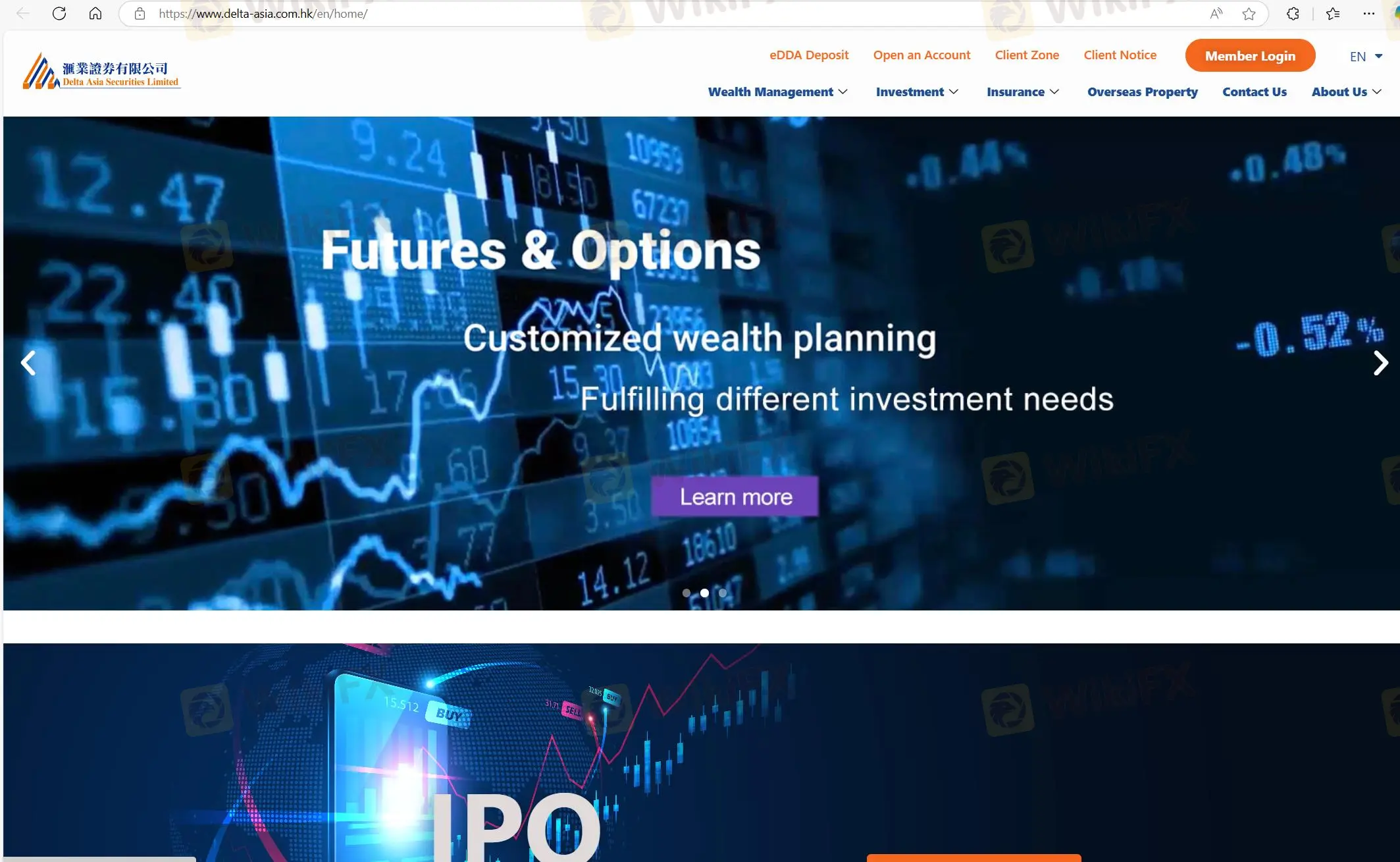 Delta Asia Securities Limited Information