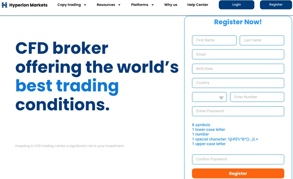 نظرة عامة على Hyperion Markets نظرة عامة على Hyperion Markets