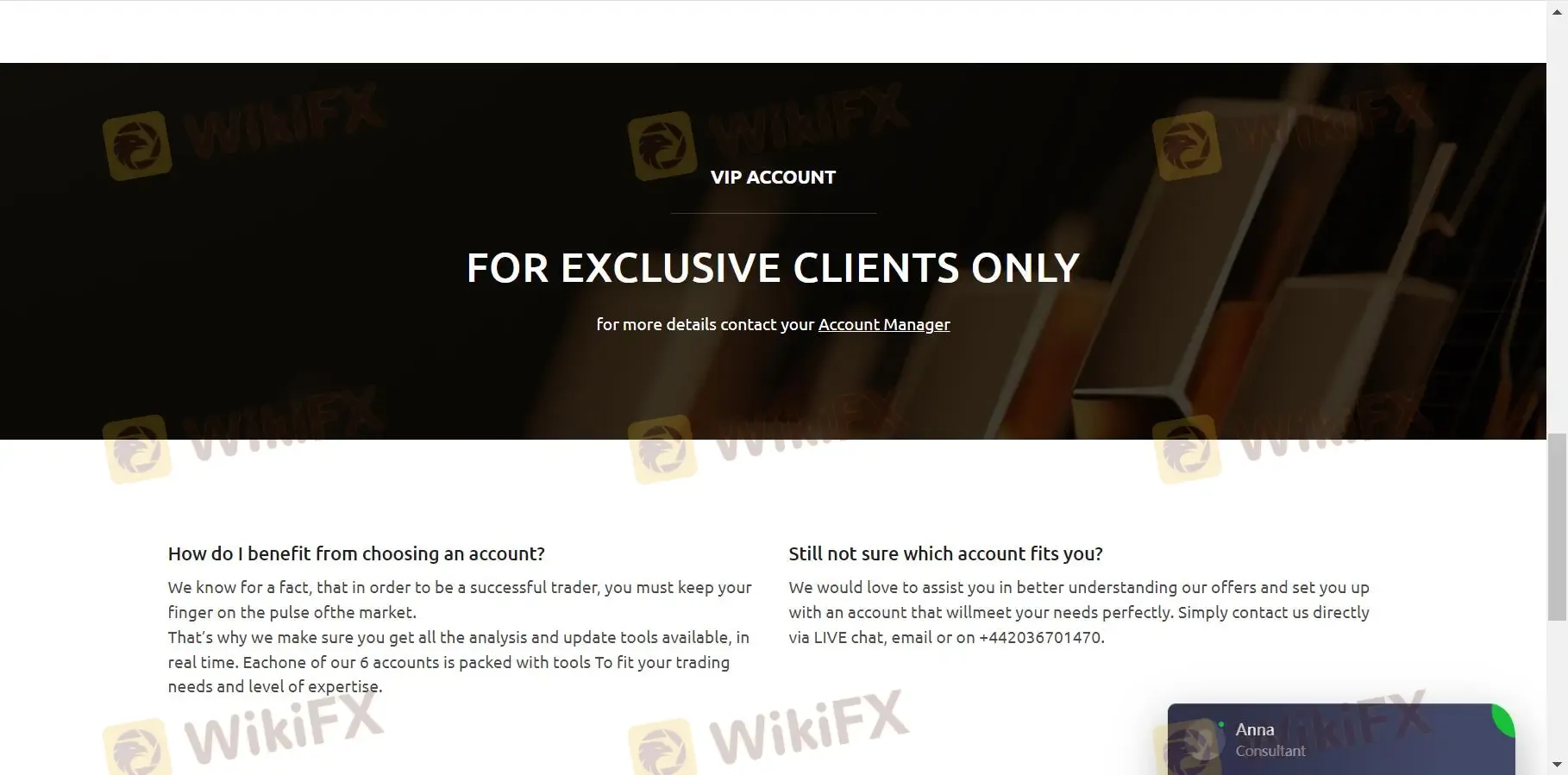 VIP account