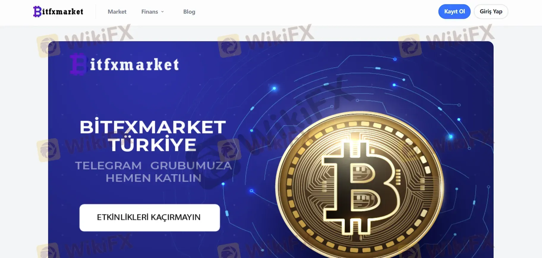 BitFxMarketのホームページ
