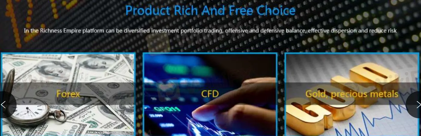 What Can I Trade in the Richness Empire?