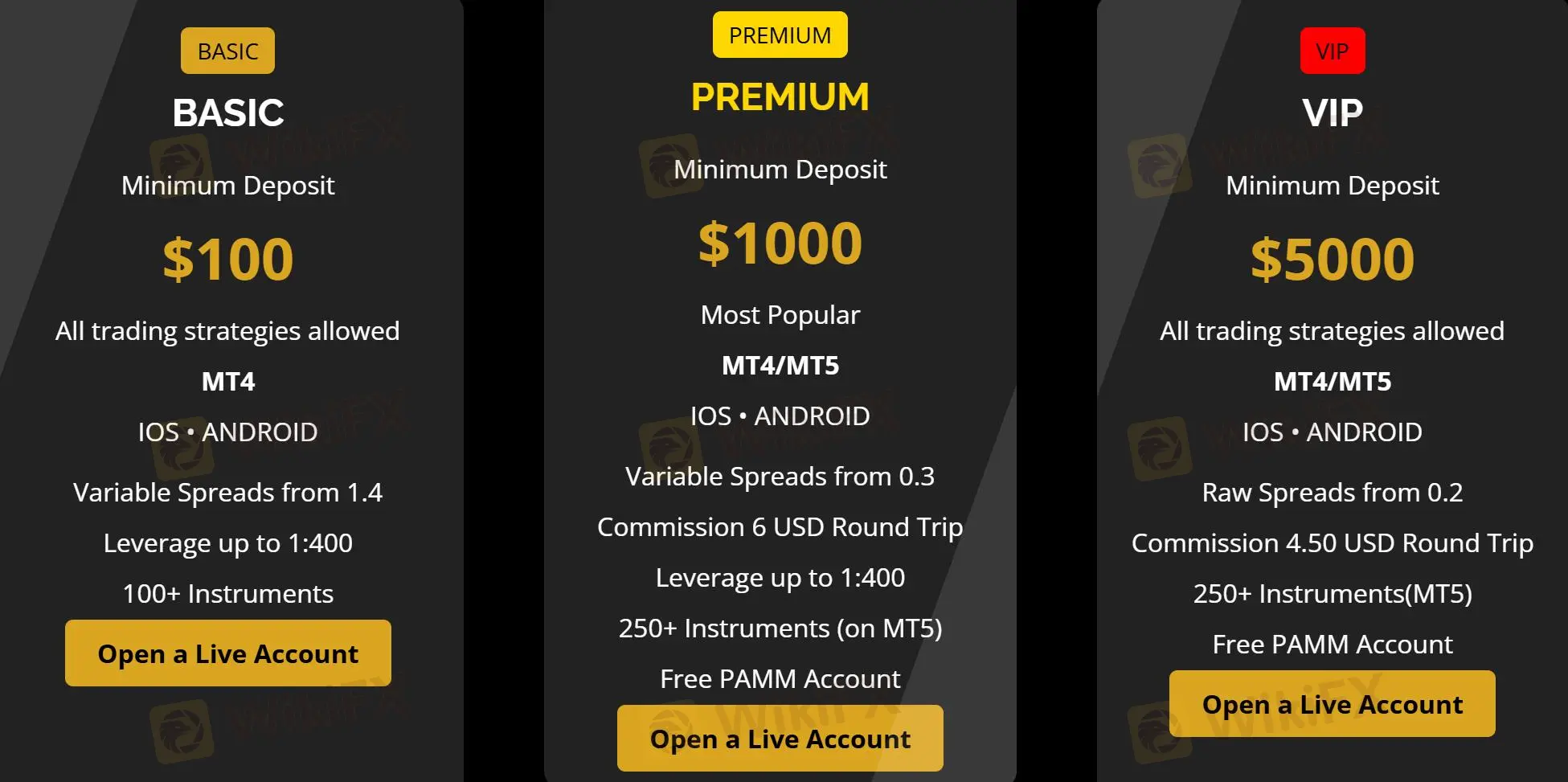 Account Type Account Type