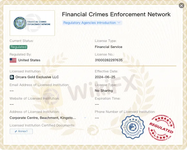 ORCARA GOLD सुरक्षित है या धोखाधड़ी?