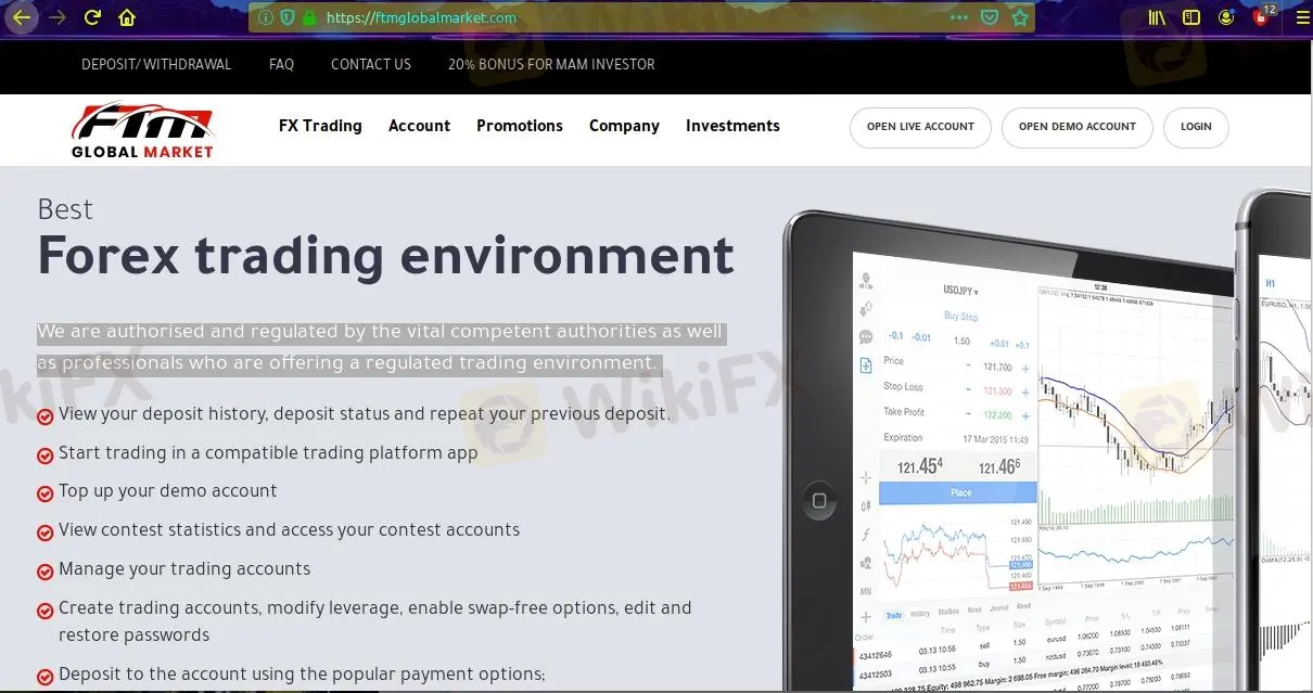FTM Global Market的主页 FTM Global Market的主页