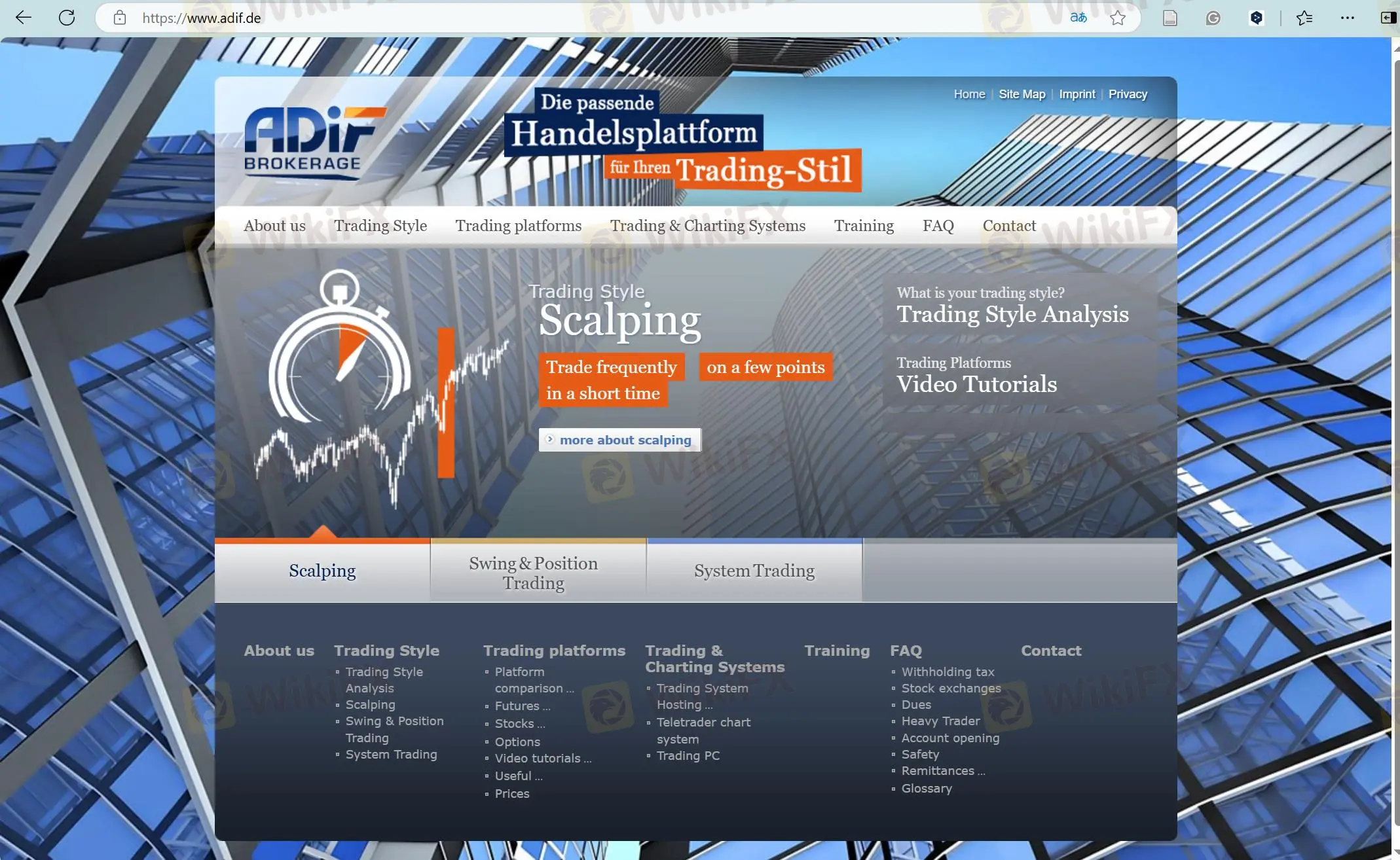 ADiF Brokerage的主页 ADiF Brokerage的主页