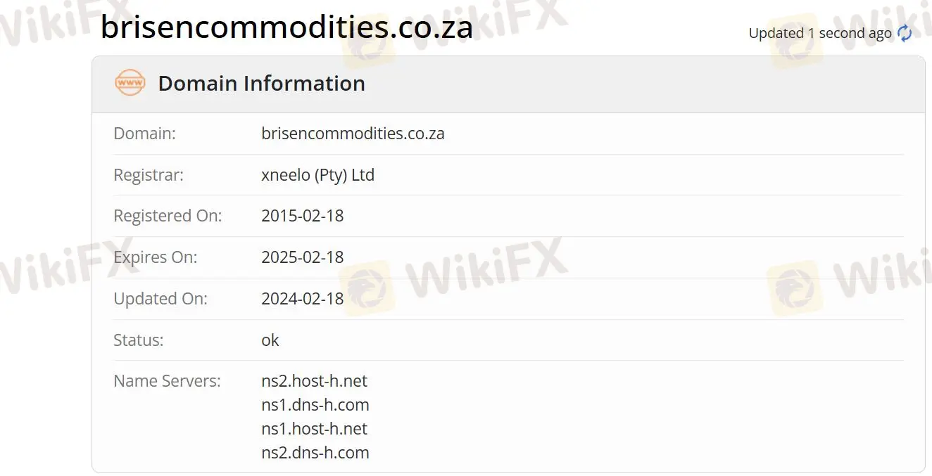 Domaininformationen Domaininformationen