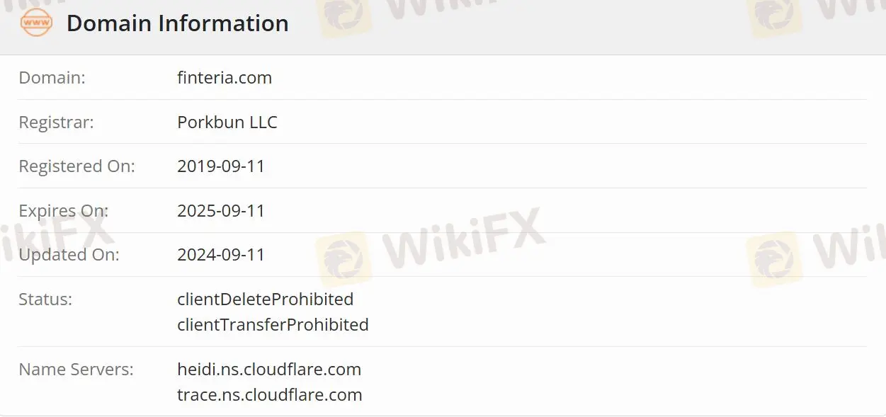 Легитимность Finteria Легитимность Finteria