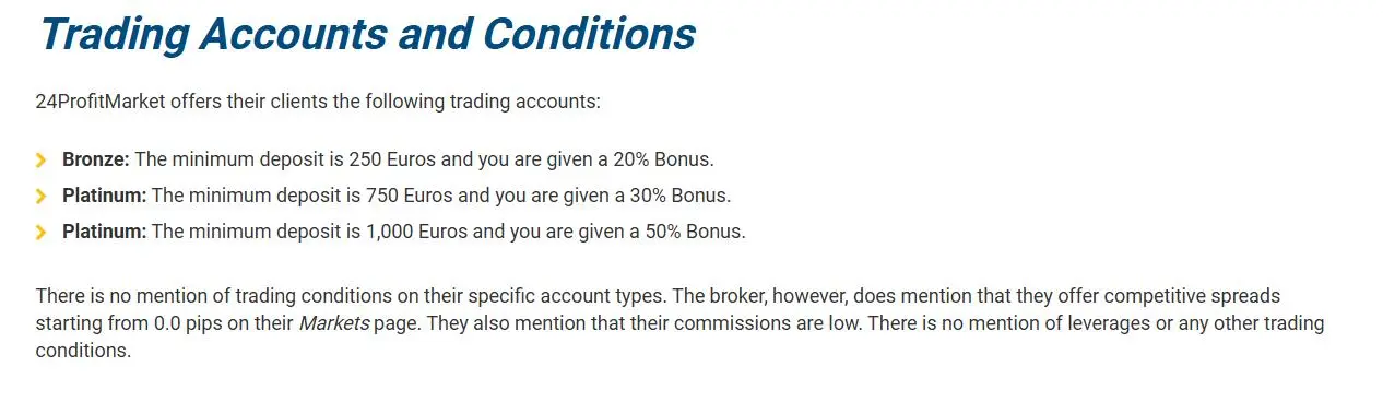 Account Types Account Types