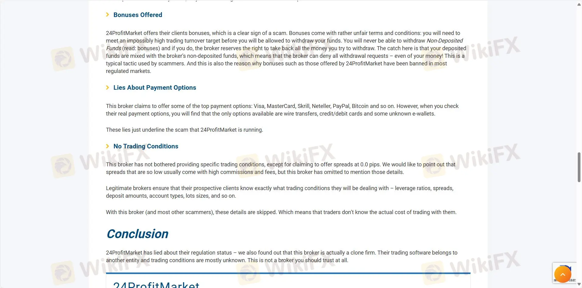 Biaya 24ProfitMarket Biaya 24ProfitMarket