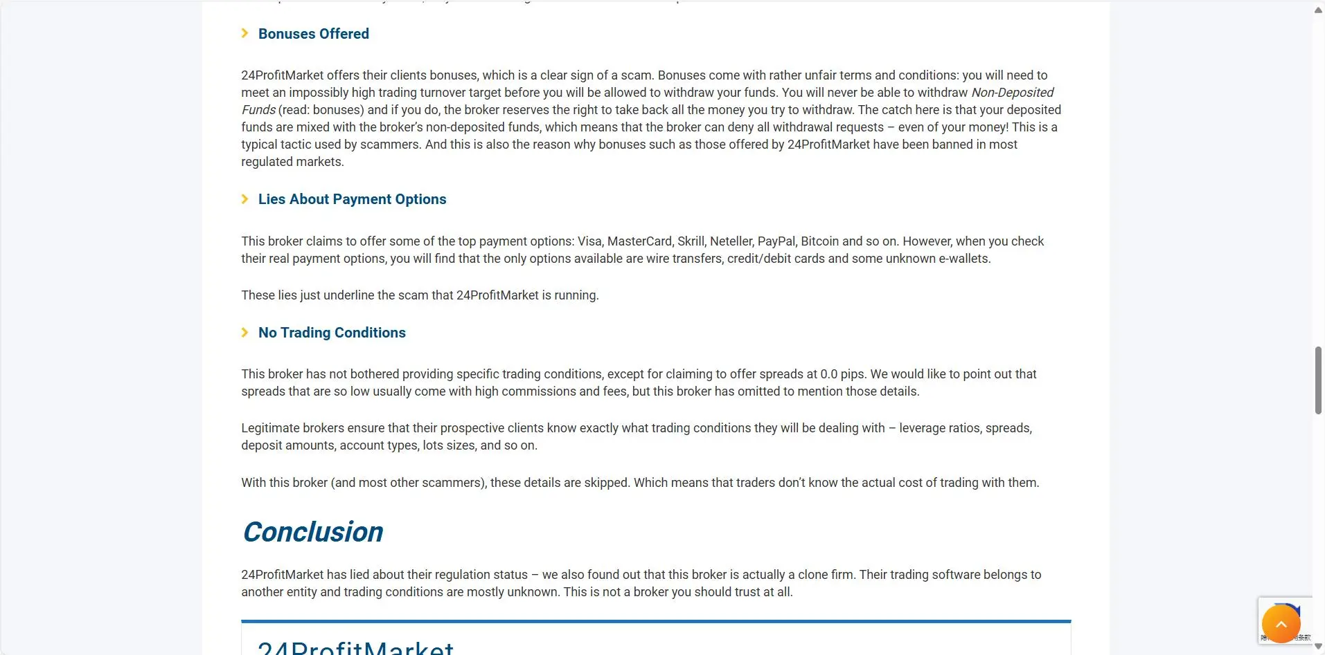 24ProfitMarket Fees 24ProfitMarket Fees
