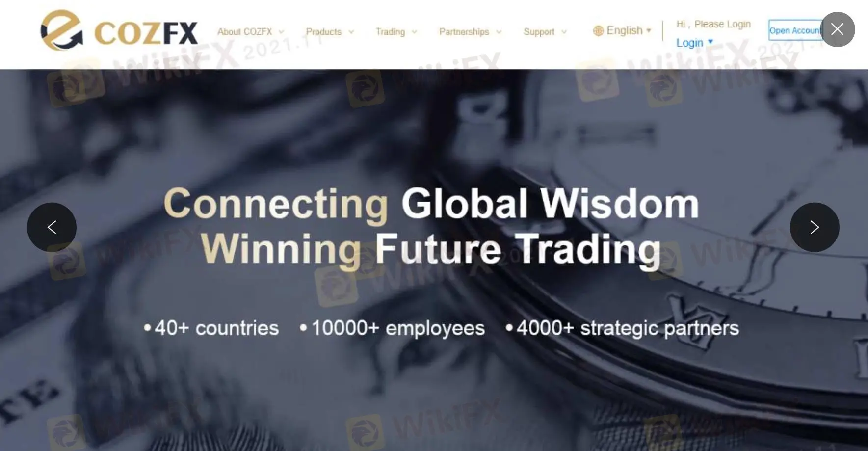 COZFX ข้อมูล