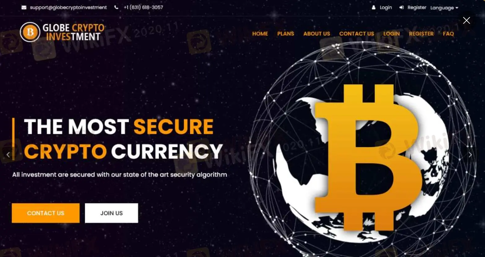 Thông tin Globe Crypto Investment