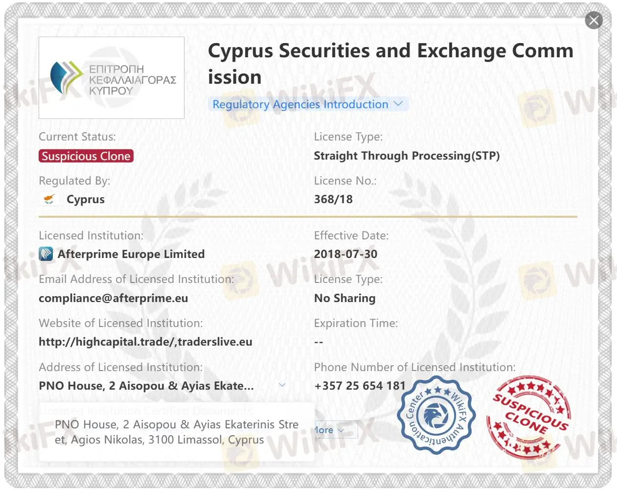 HighCapital 是否合法? HighCapital 是否合法?