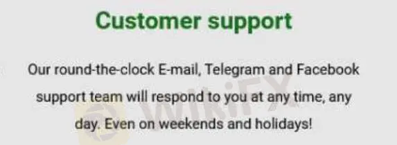 Customer Support Options