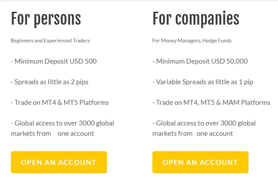 Account Type Account Type