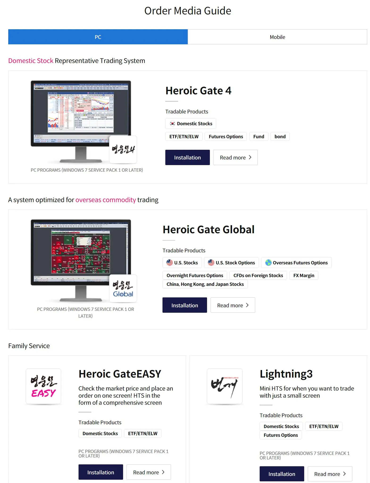 แพลตฟอร์มการซื้อขาย แพลตฟอร์มการซื้อขาย