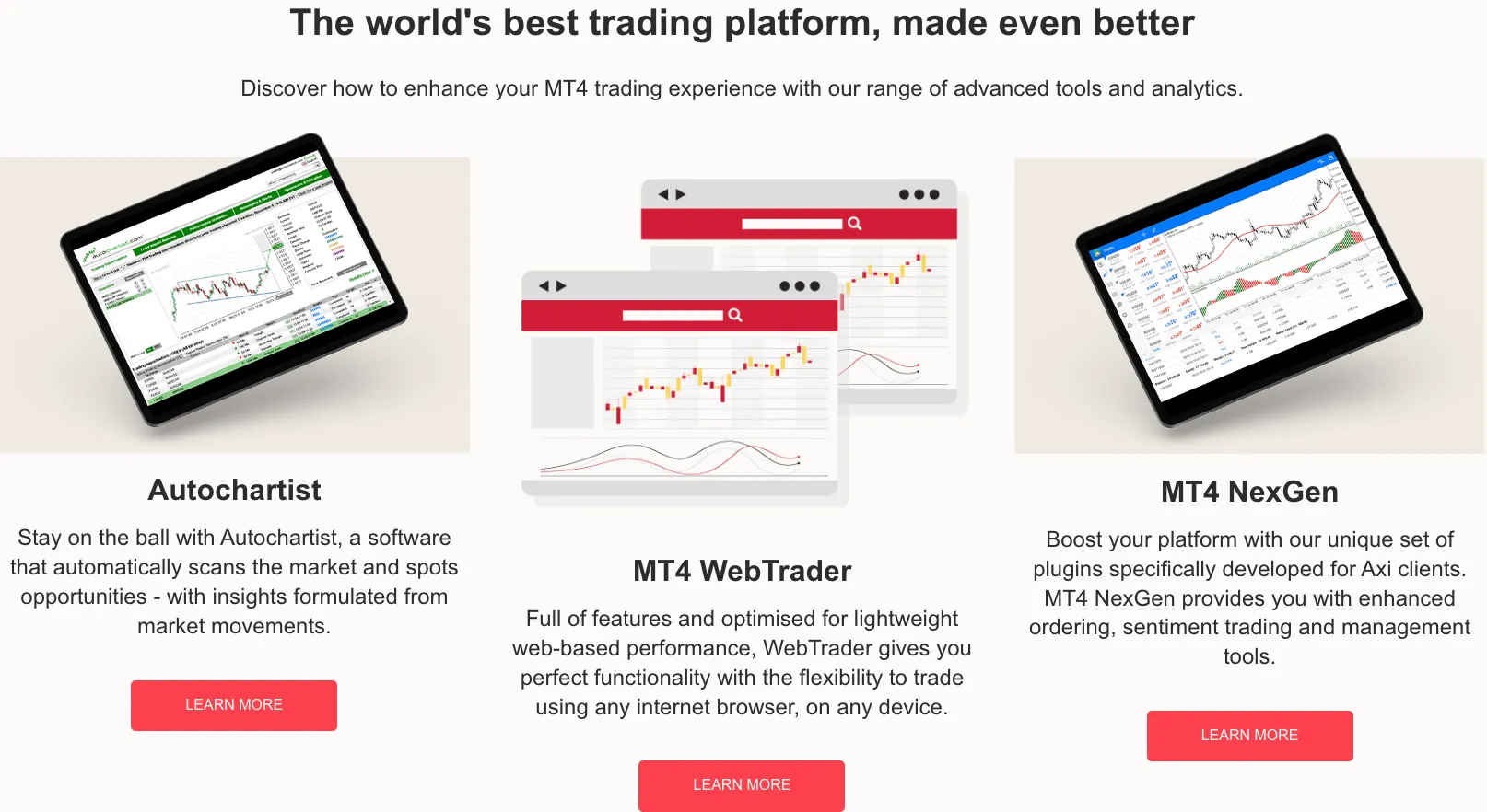 Outils de trading