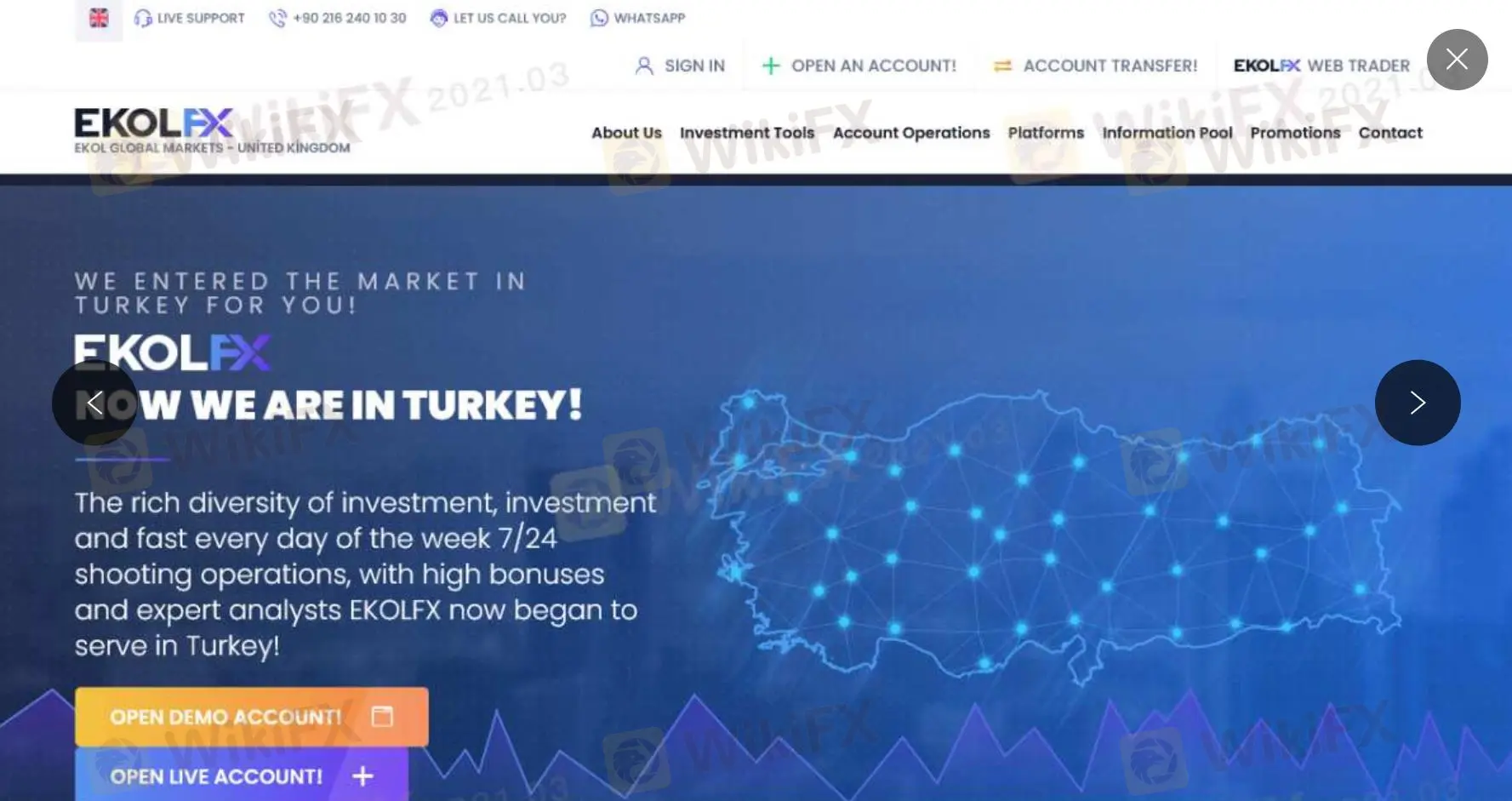 Información de EKOLFX