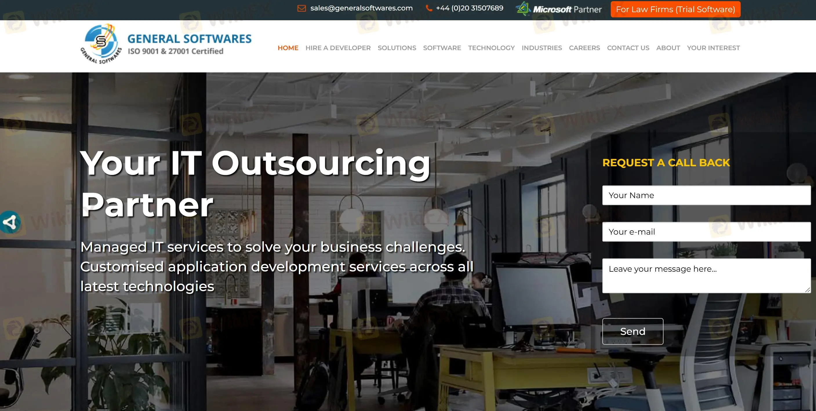 Informações GENERAL SOFTWARES