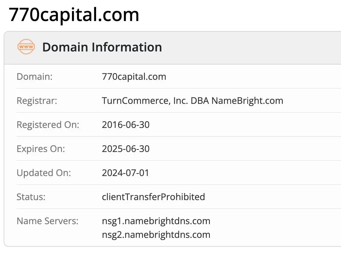 Impormasyon ng Domain Impormasyon ng Domain