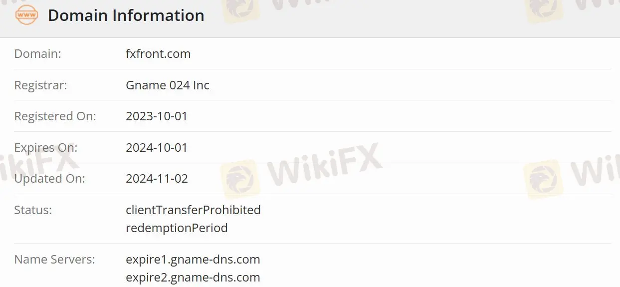 FXFront có đáng tin cậy không?