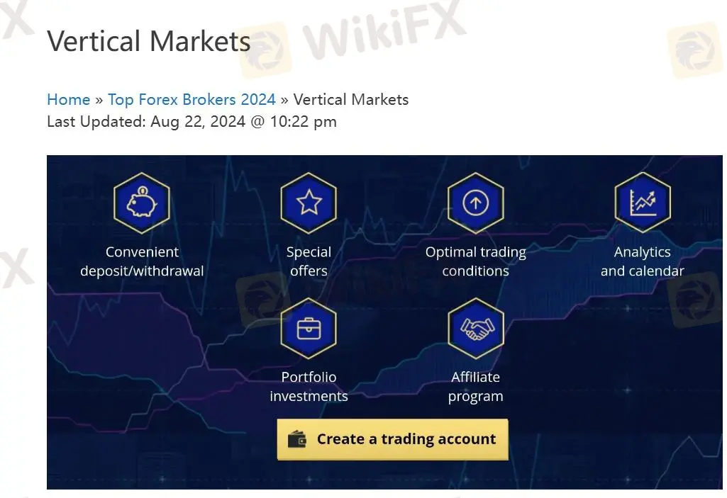 Informações sobre Vertical Markets