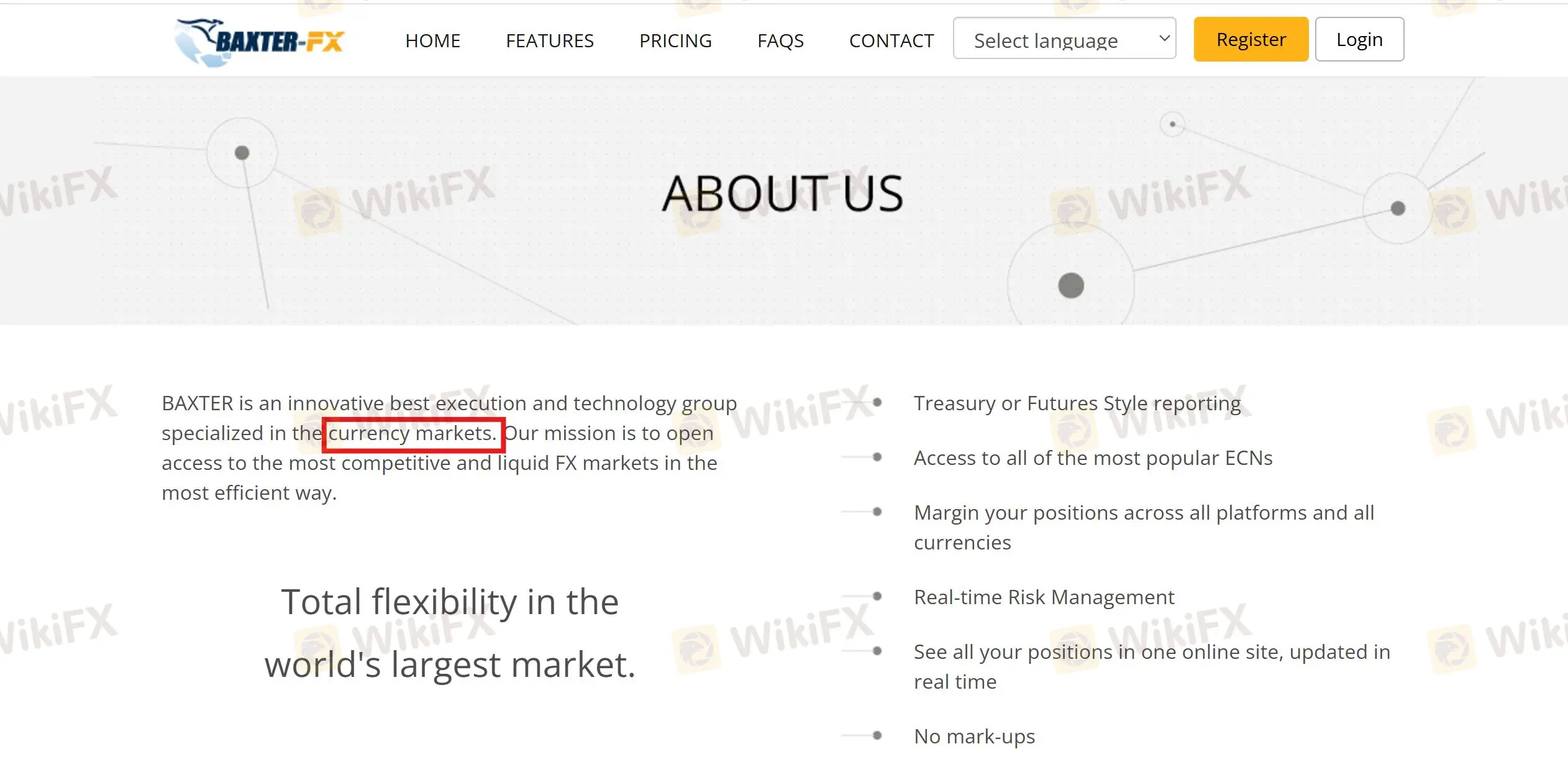 Was kann ich bei BAXTER handeln? Was kann ich bei BAXTER handeln?