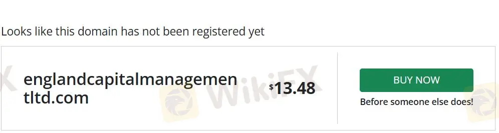 Est-ce que England Capital Management LTD est légitime ?