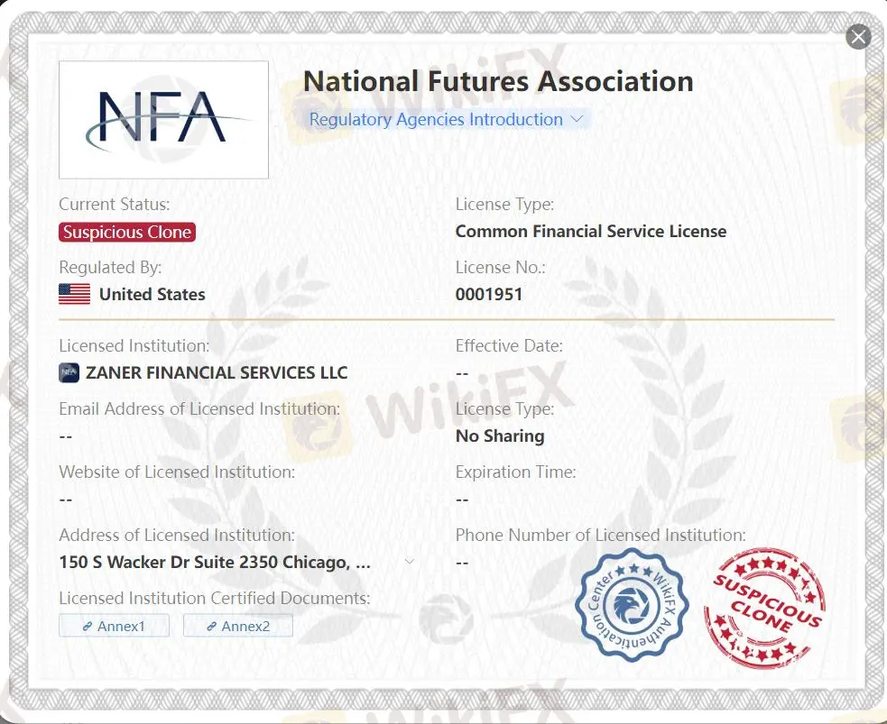 Suspicious clone NFA license Suspicious clone NFA license