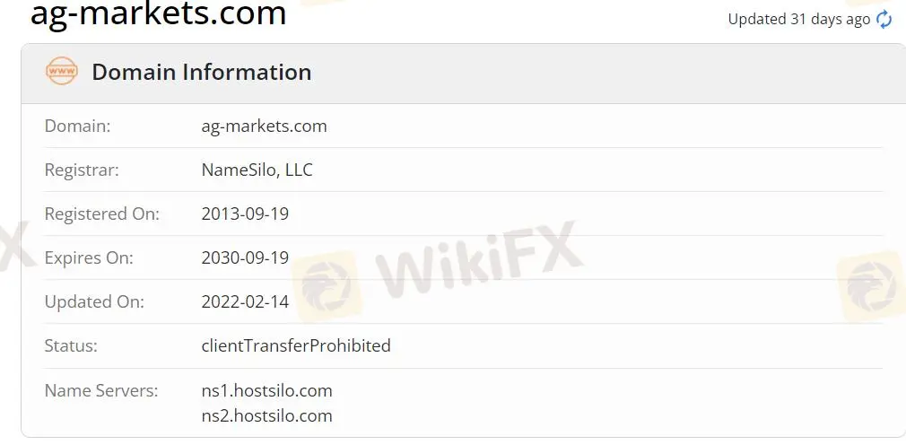 Domain information