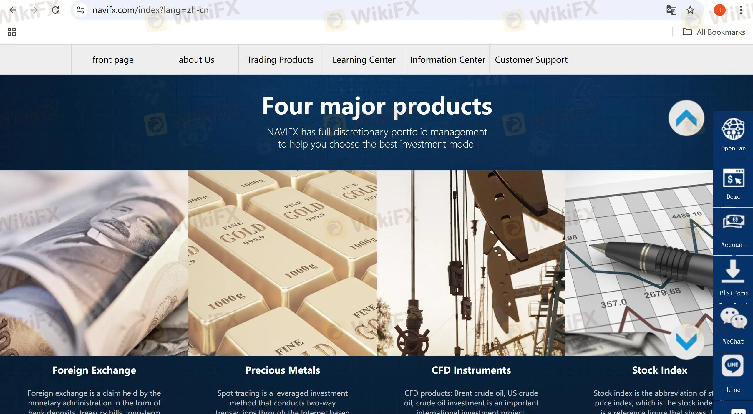 在领航金融上可以交易什么? 在领航金融上可以交易什么?