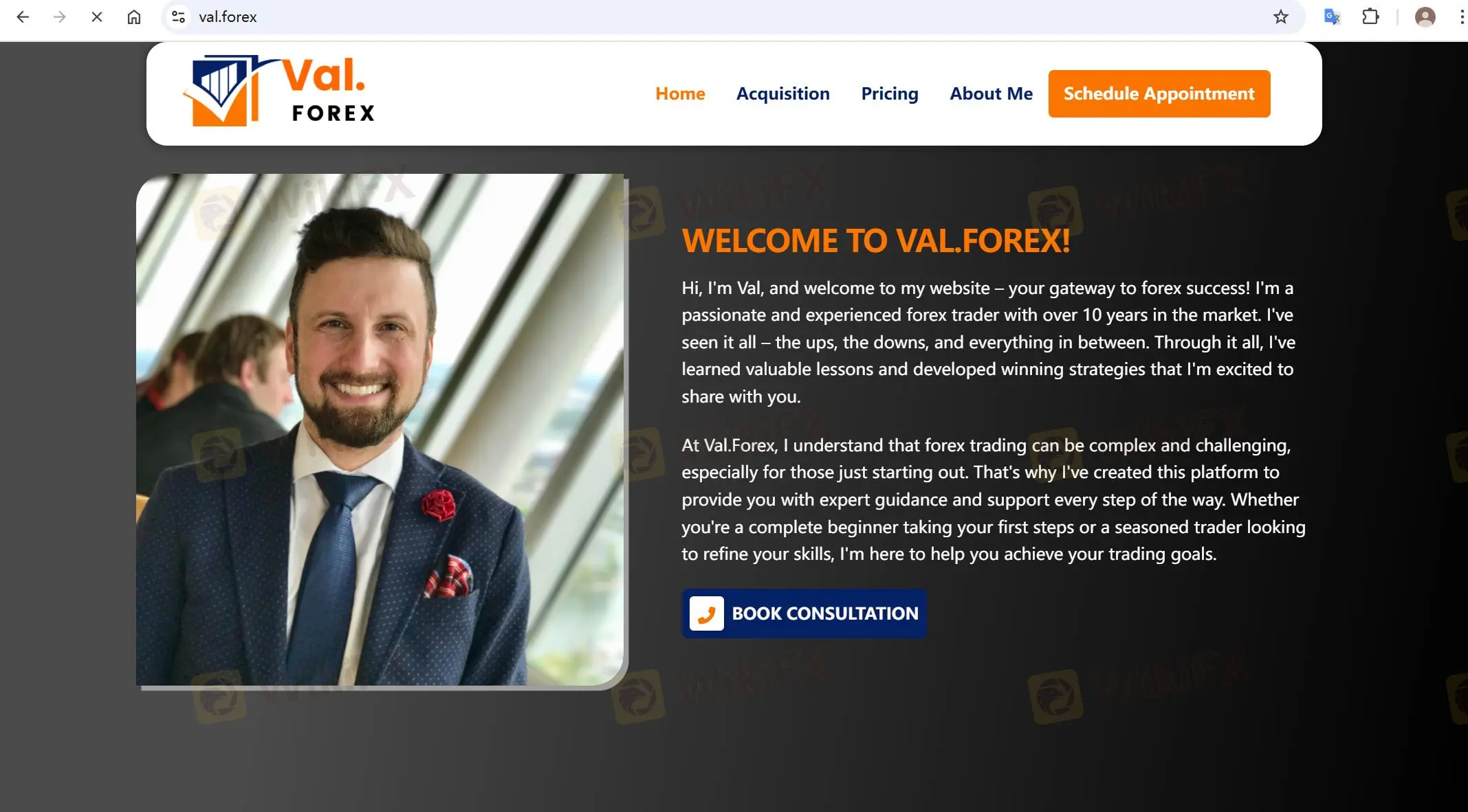 VALFOREXのホームページ VALFOREXのホームページ