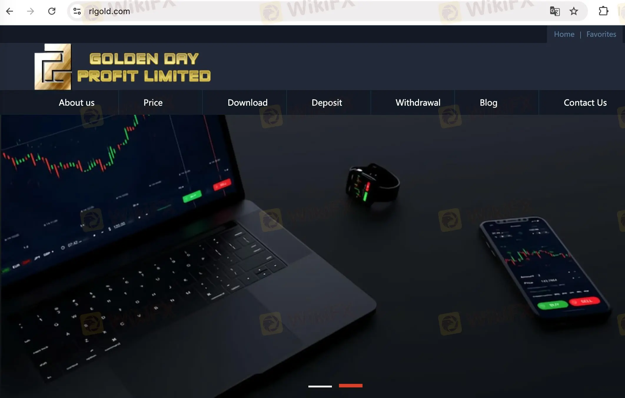 GOLDEN DAY PROFIT's होमपेज