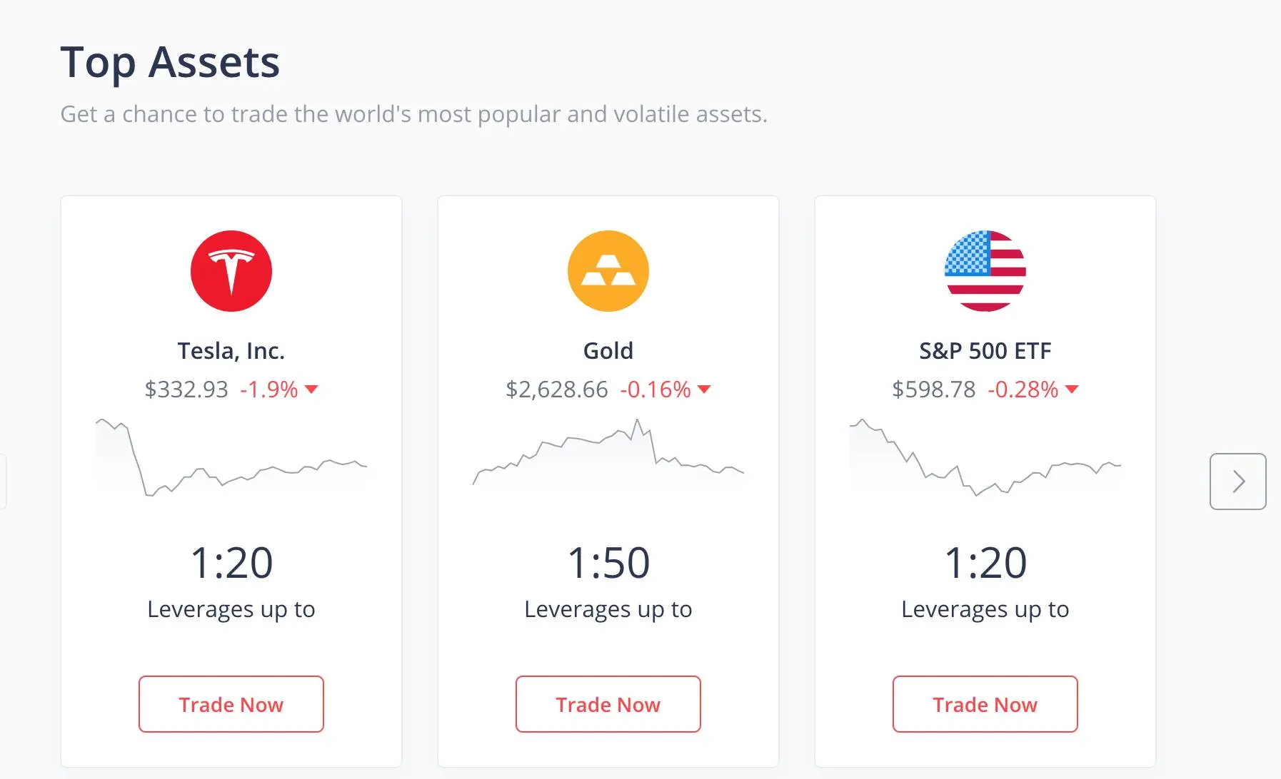 ما يمكنني التداول به في 8xTrade؟