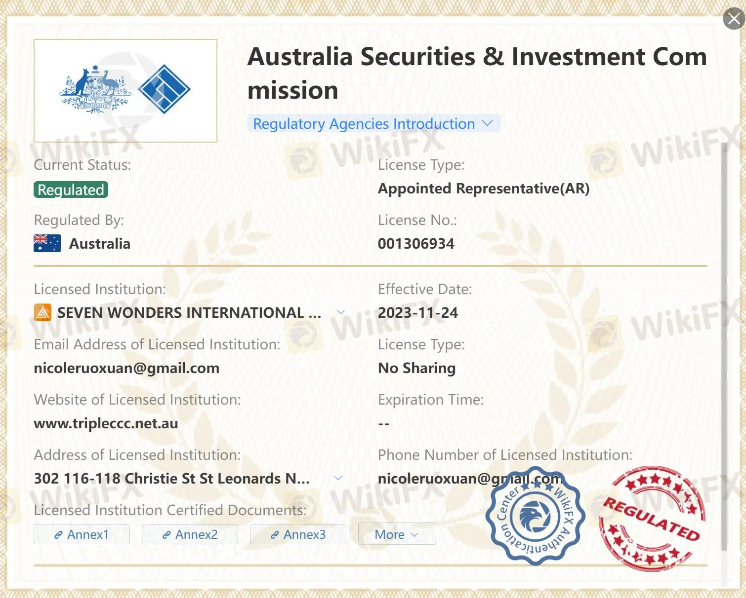 ASIC tarafından düzenlenmiş ASIC tarafından düzenlenmiş