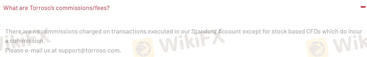 Tarifas de Torroso Tarifas de Torroso