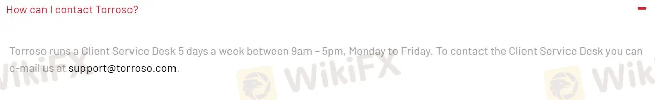 Customer Support Options