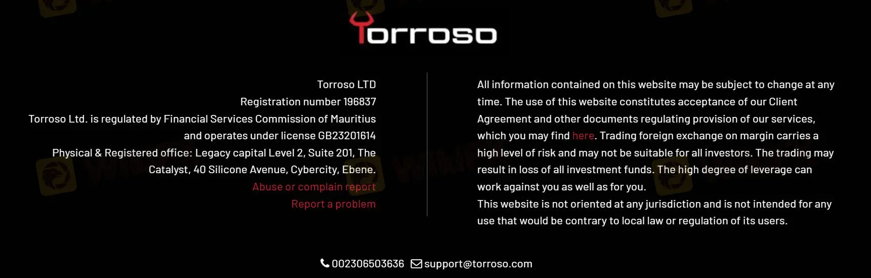 Customer Support Options