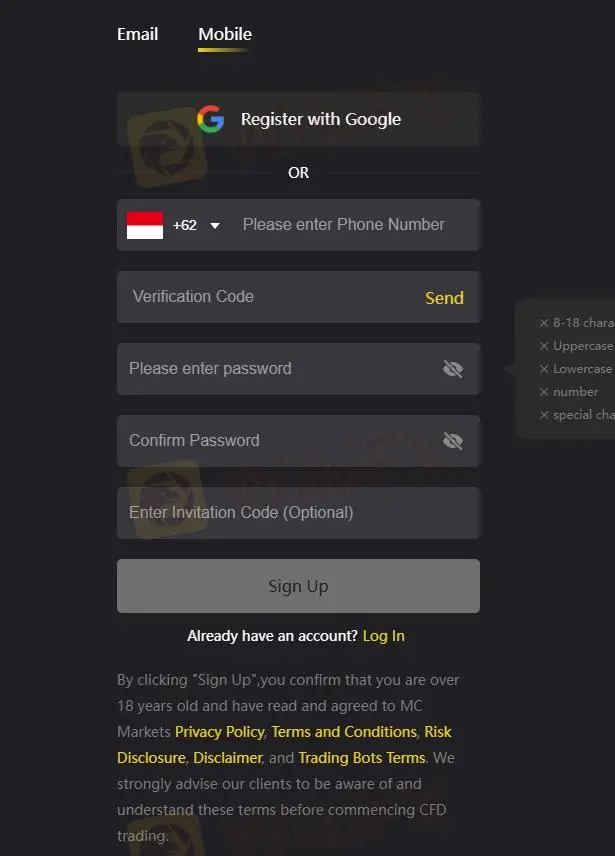 Типы счетов