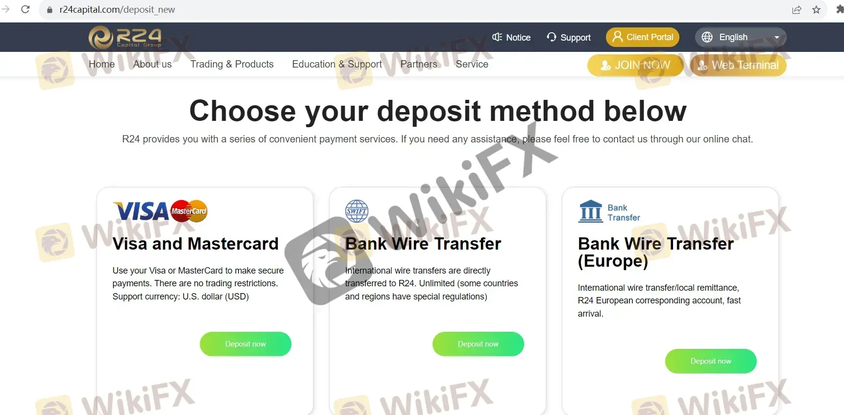 Deposit