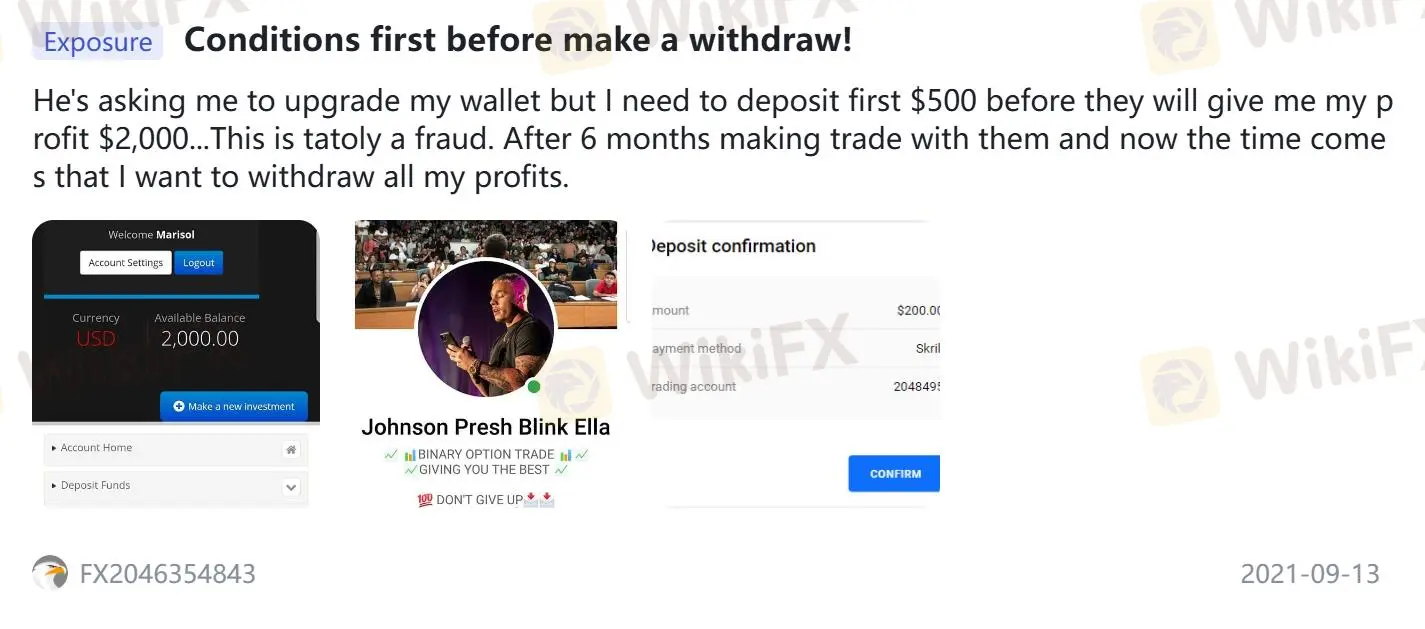 آراء سلبية عن expressmarkets247.com على WikiFX آراء سلبية عن expressmarkets247.com على WikiFX