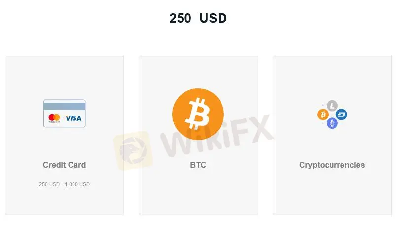 Deposit and Withdrawal