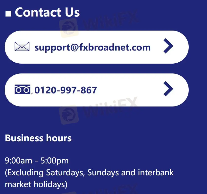 Customer Support Options