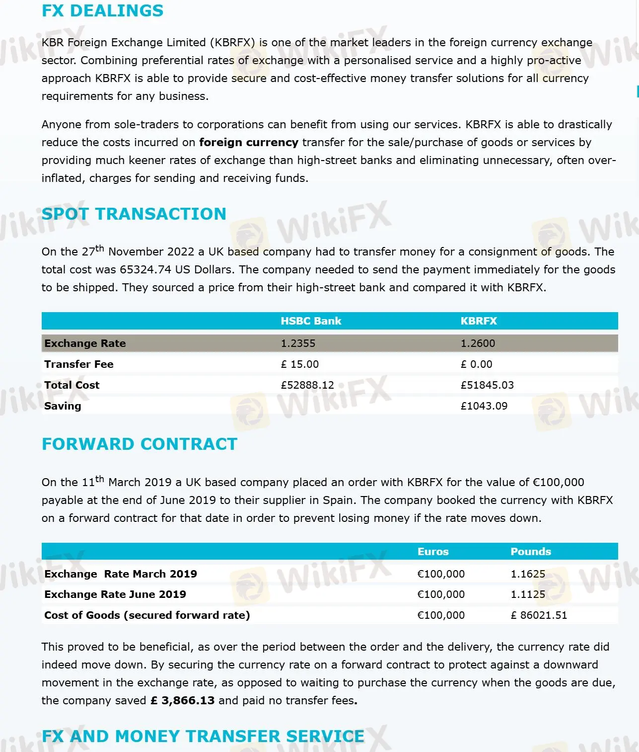 ¿Qué servicios ofrece KBRFX? ¿Qué servicios ofrece KBRFX?