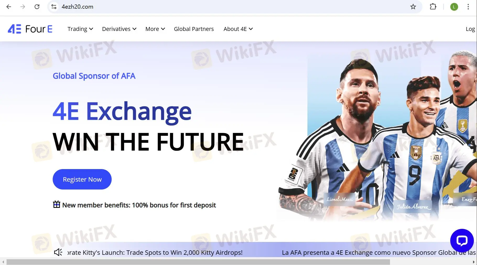 4e's homepage