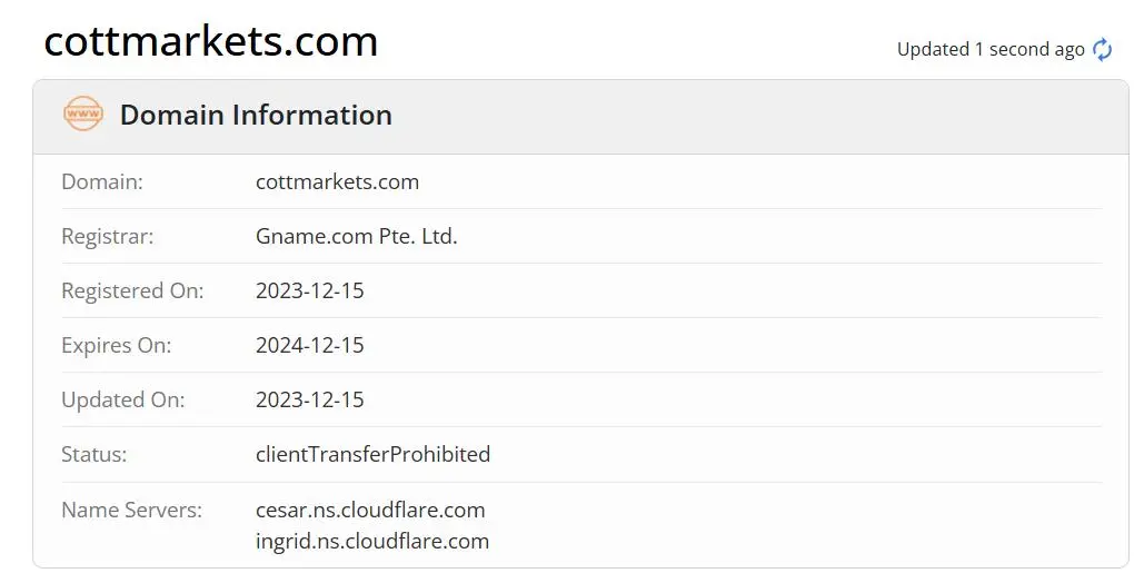Cott Limited 是否合法? Cott Limited 是否合法?