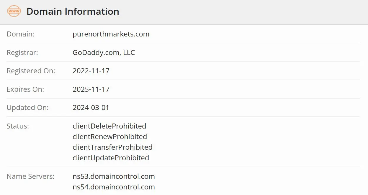 Is Pure North Markets Legit?